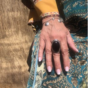 BAGUE NOIRE
