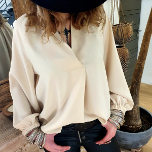 BLOUSE CLEIDE IVOIRE
