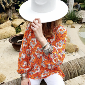 BLOUSE IVANA ORANGE