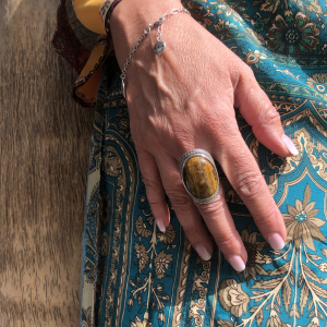 BAGUE OEIL DE TIGRE