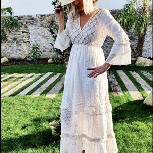 ROBE TIMIE ECRUE