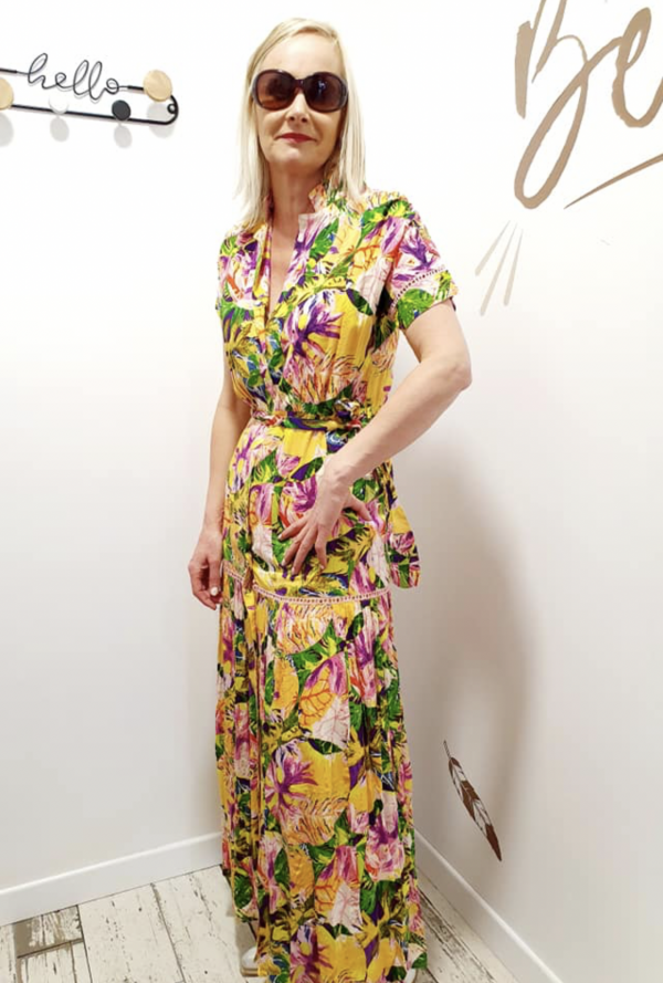 ROBE YELLOW POP