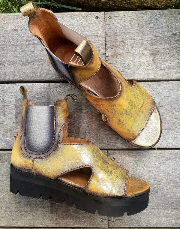 SANDALES METAL MANGO