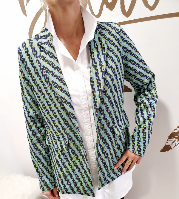 BLAZER AGAVE VERT D'EAU