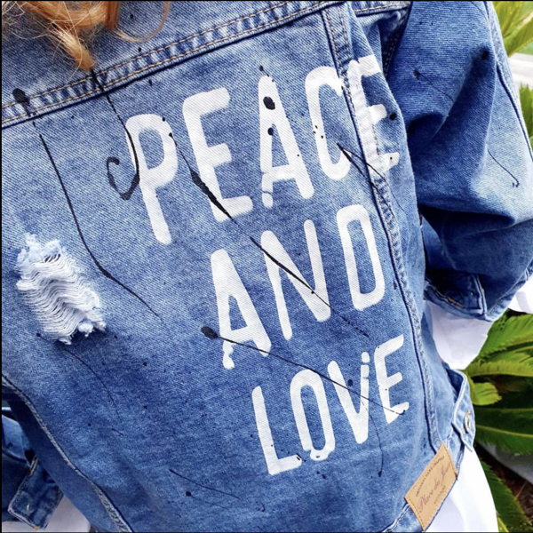VESTE  JEAN'S PEACE & LOVE – Image 2